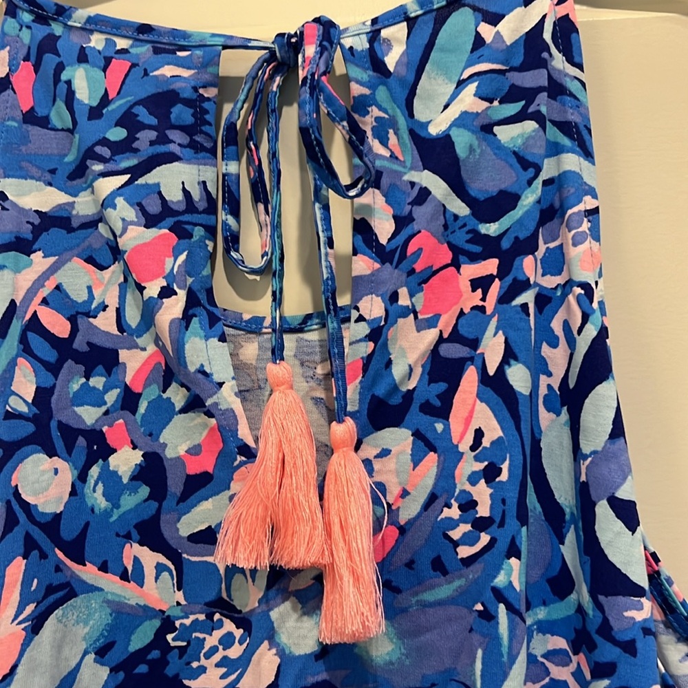 Lilly Pulitzer Margot Swing Dress in Party Wave - Medium - Picture 7 of 7